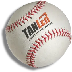 baseball with Tanler logo on it